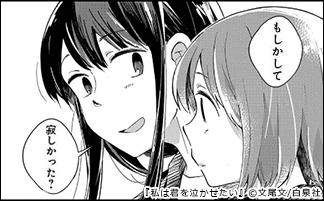 私は君を泣かせたい