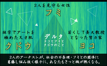 デルタ ヨコとフミとクドウのこと