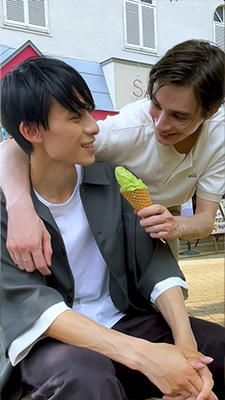 イケメン留学生の愛情表現がオレには効きすぎる