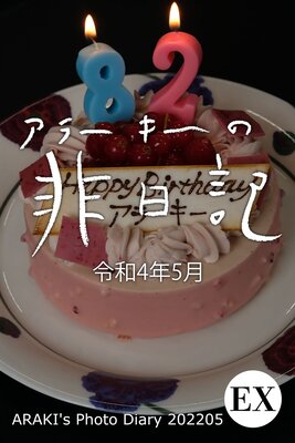 ex���顼������������ ����4ǯ5�� ARAKI��s Photo Diary 202205��ɽ��