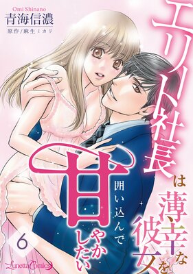 エリート社長は薄幸な彼女を囲い込んで甘やかしたい【分冊版】6話の表紙